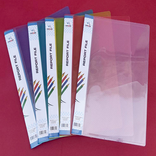 Report Folder - Plastic A4, Blue/green/yellow/red/natural | High Quality, Lightweight, Modern Style, Easy To Use, Long Lasting