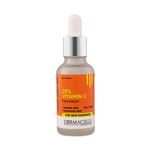 20 Percent Vitamin C Face Serum - 30ml Bottle | Daily Use, Nourishing, Moisturizes, Brightens Skin, Suitable for All Skin Types