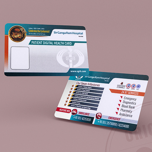 Plastic Pre-printed Cards Size: Standard