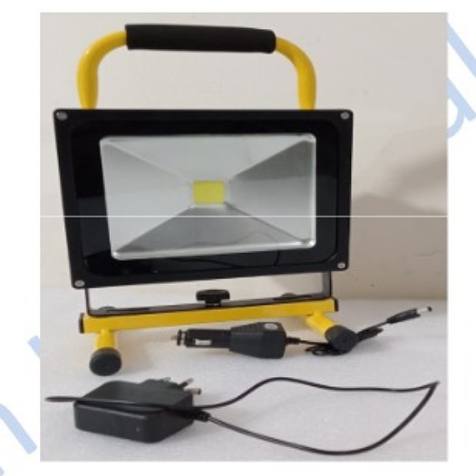 Rechargeable Flood Light - Dimension (L*w*h): 33x23.5x9  Centimeter (Cm)