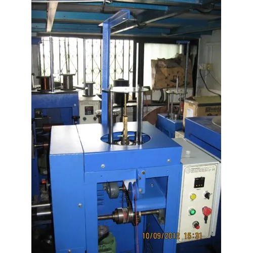 Blue Automatic Gold Chain Sock Wire Knitting Machine