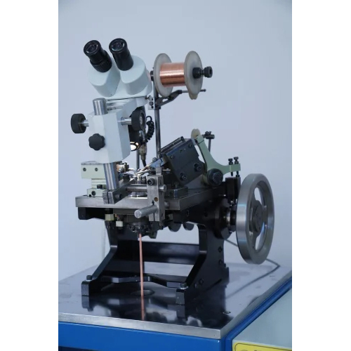 Blue Rz 12 Stocking Mesh Chain Making Machine