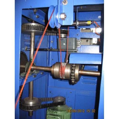 Automatic Gold Chain Sock Wire Knitting Machine - Color: Blue