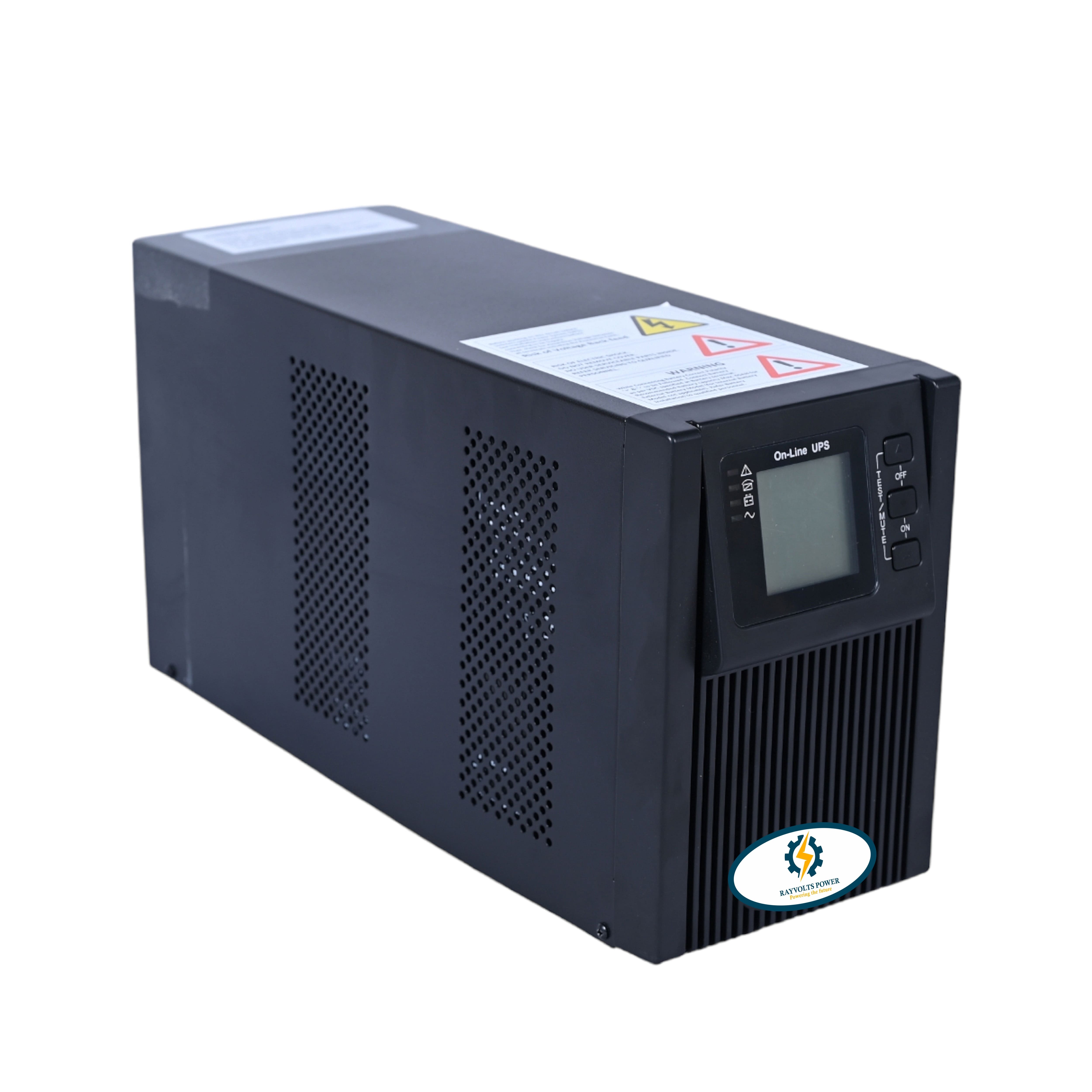 Rayvolts Power 3 Kva Online Ups 230v With Backup Of 30 Minutes External Batteries (12v-26ahx6) (72 Vdc)