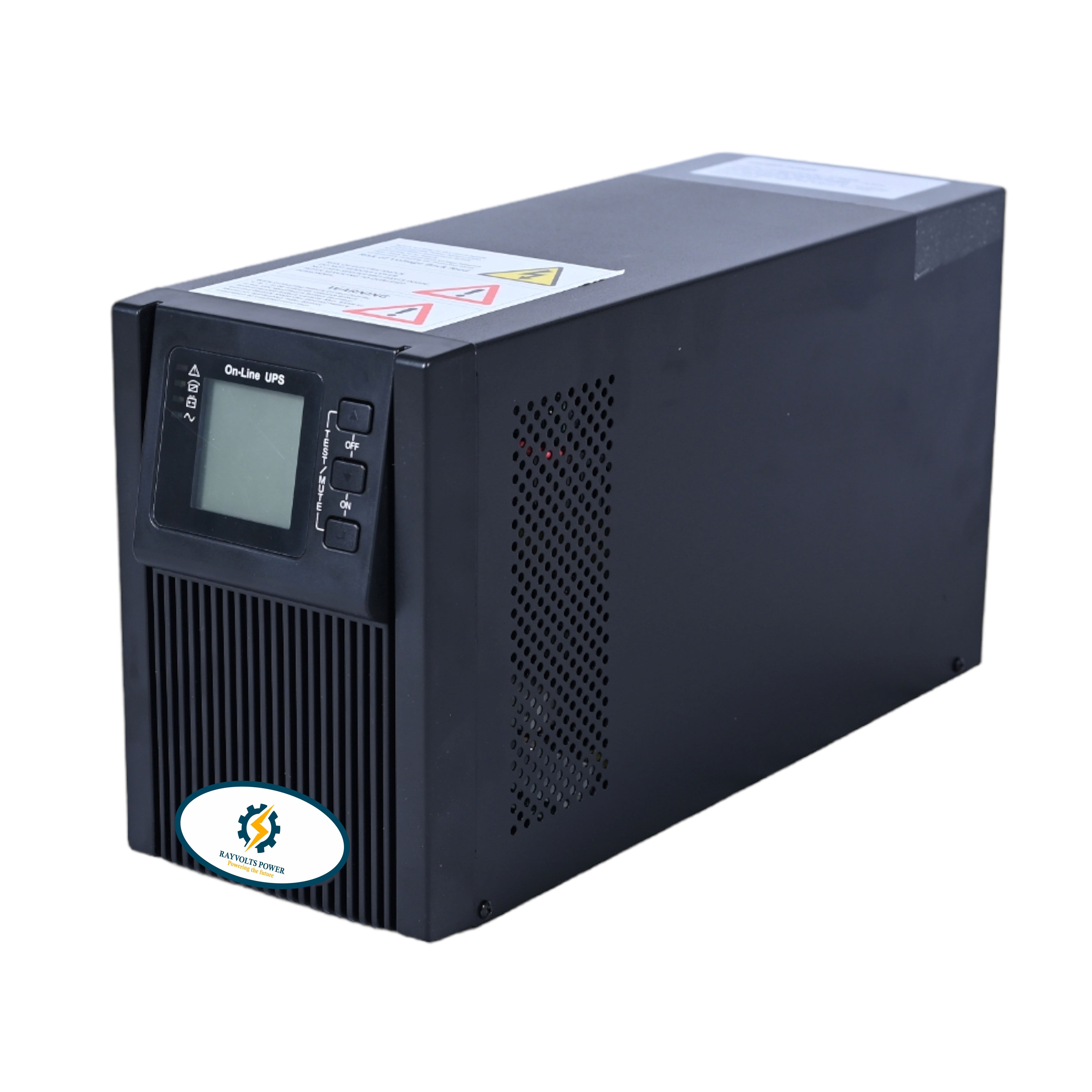 Rayvolts Power 3 Kva Online Ups 230v With Backup Of 30 Minutes External Batteries (12v-26ahx6) (72 Vdc)