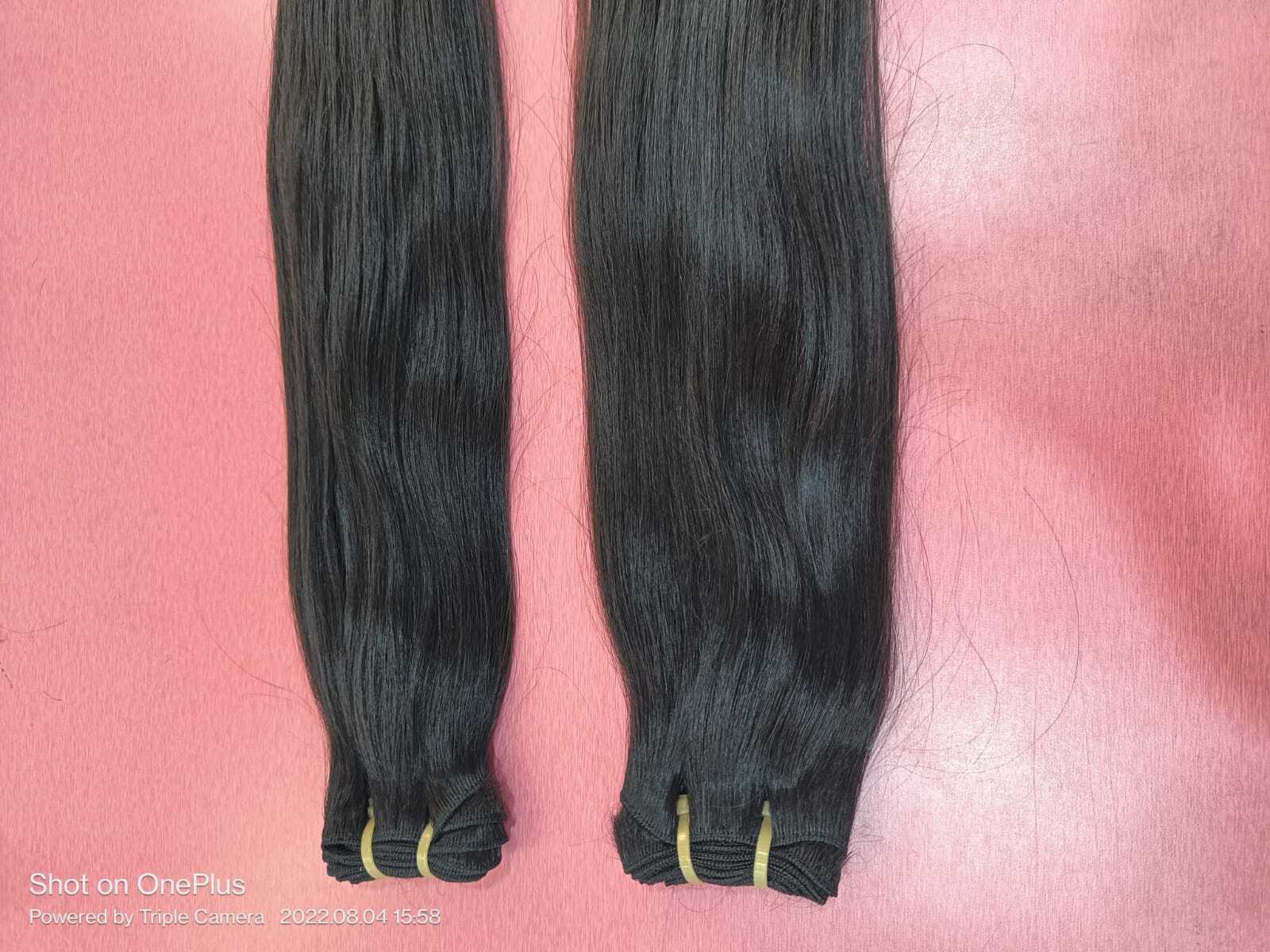 Indian Remy Texture Natural Virgin Indian Human Hair Bundles - 10 to 30 Inches Length ...