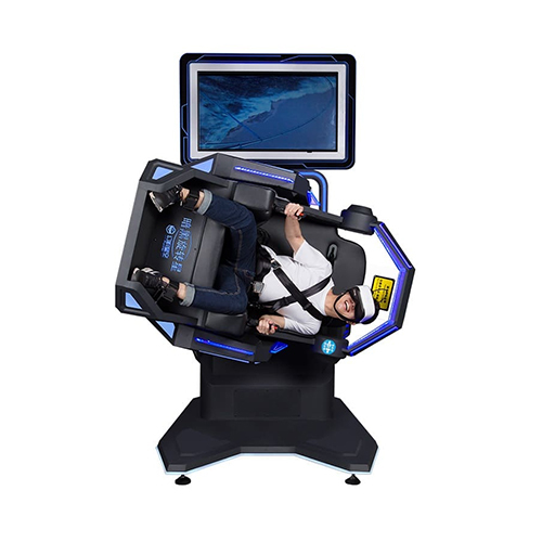 360 Degree Vr Simulator - Metal, 1870x1220x2041mm | Ideal For Children, Outdoor Use, 1500w Electric Power