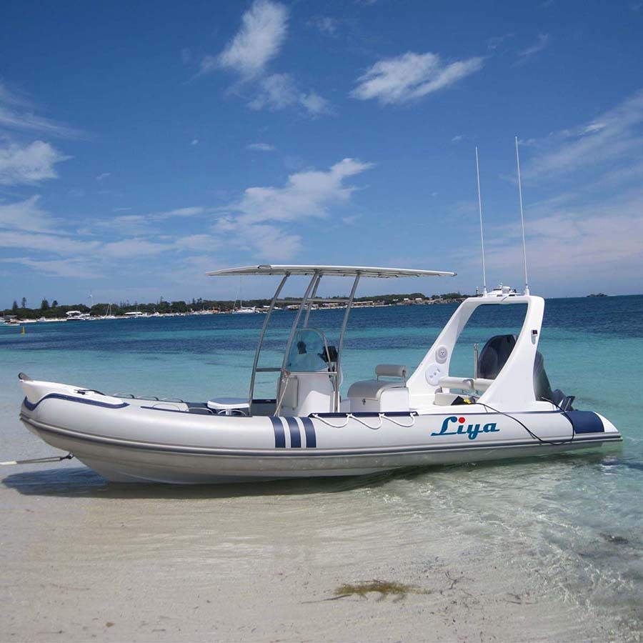 Liya 20ft Inflatable Tender Rib Boats Outboard Motor Dinghy - Capacity: 1345 Kg/hr