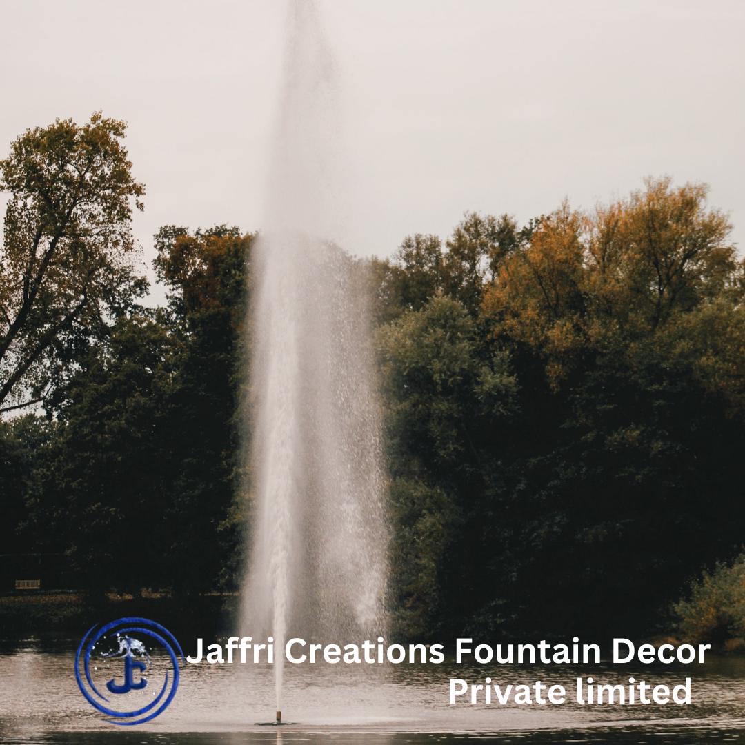 Floating Fountain - Durable Resin, 24-inch Diameter, Multi-color Led Lights , Creates Stunning Water Displays