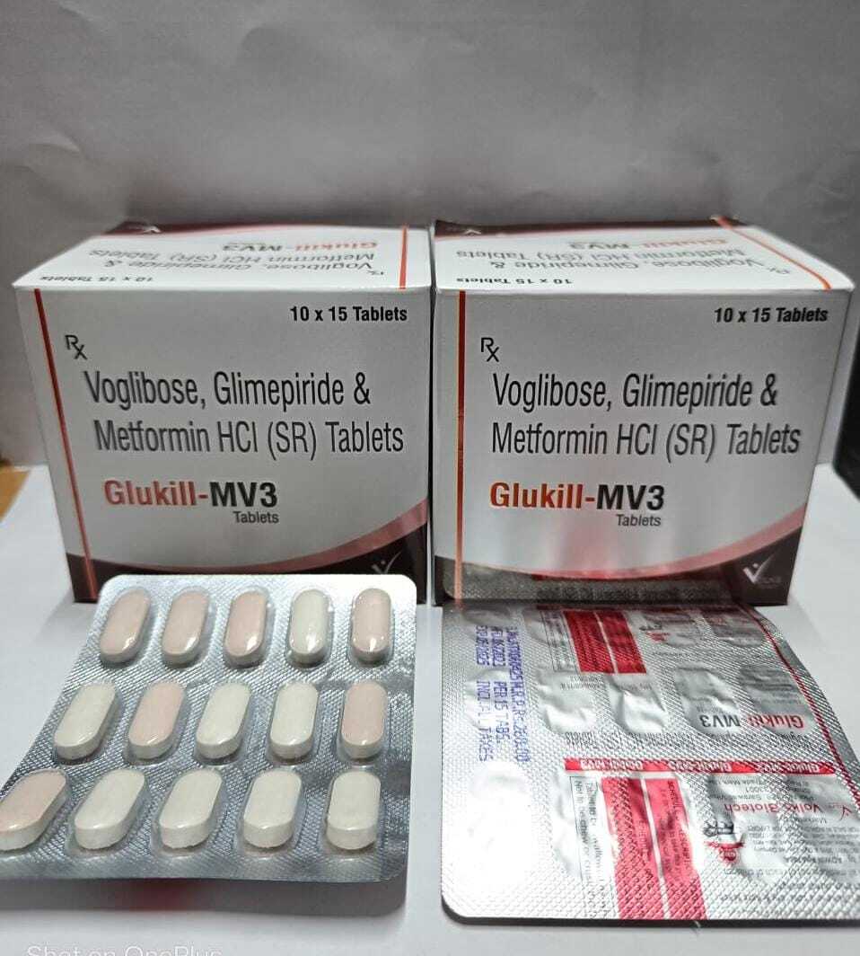 Glukill-mv3 Tablets