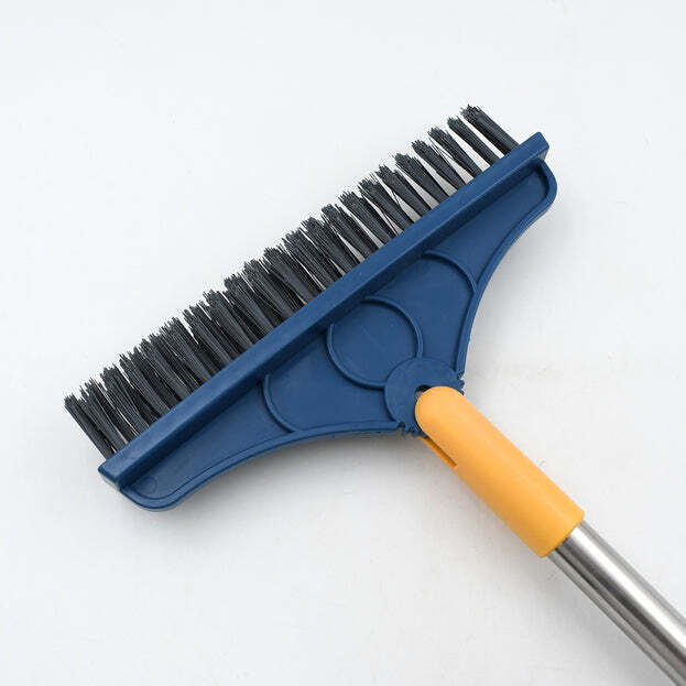 2 In 1 Cleaning Brush And Wiper Long Handle Floor Brush (7928)
