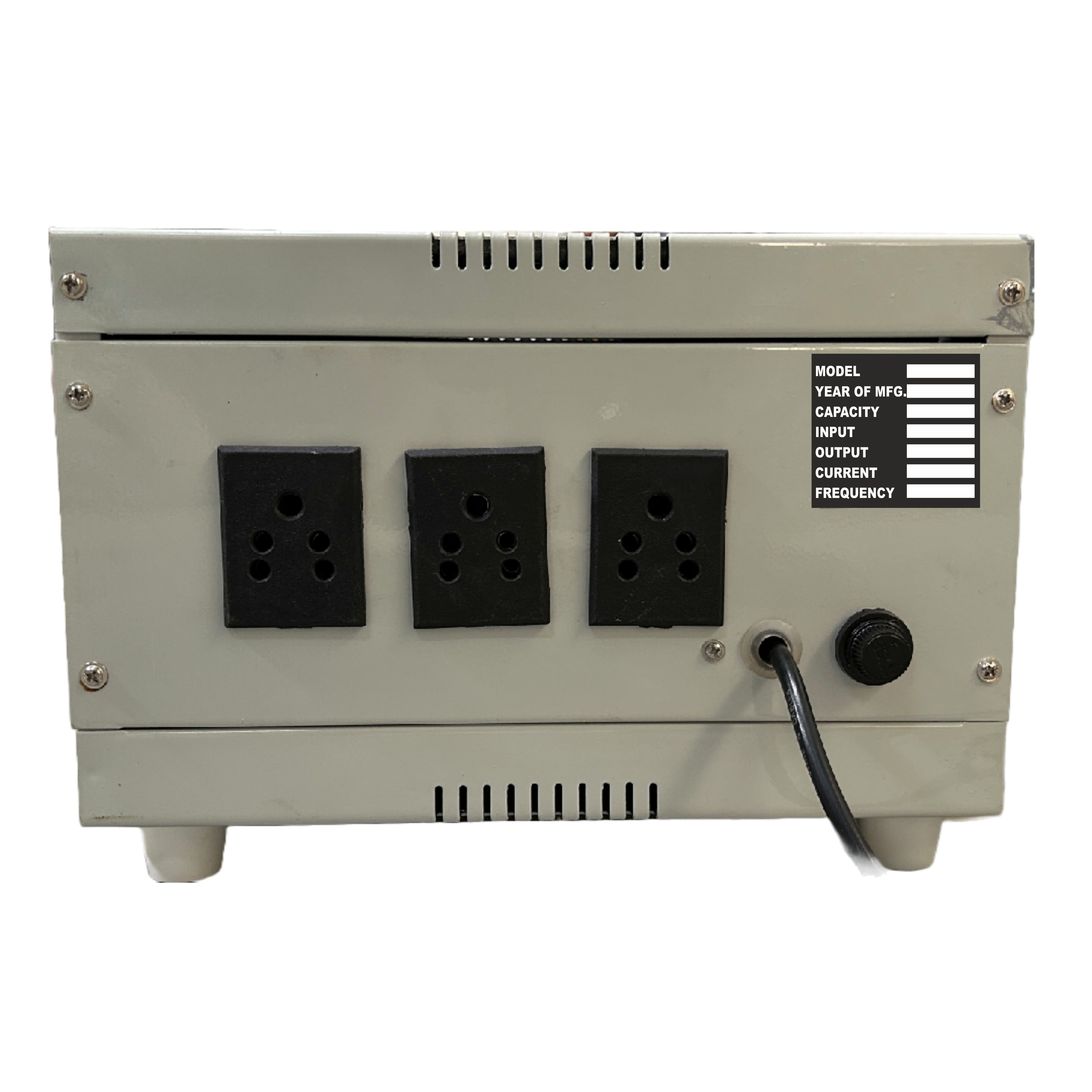 Rayvolts Power 4 Kva Constant Voltage Transformer Single Phase 230v Pure Sine-wave