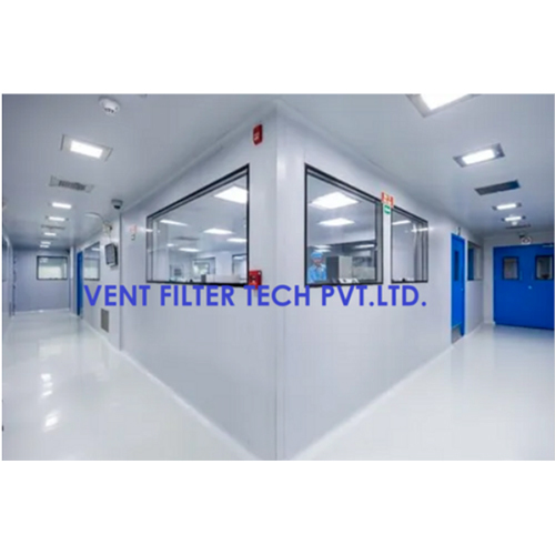Clean Room Modular Panel - Aluminum Interconnecting Profile, 50-120mm Size, 40kg/m3 Density