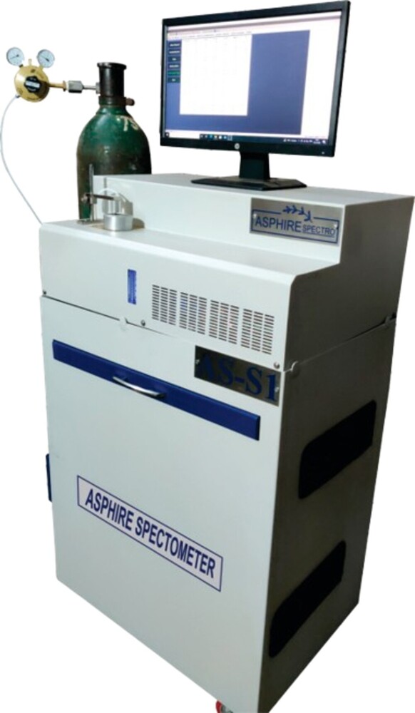 Optical Emission Spectrometer - Stainless Steel Analysis, White Color, Laboratory and Industrial Use