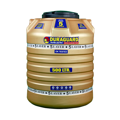 Duraguard 500L 5 Layer Water Storage Tanks - Color: As Per Availability