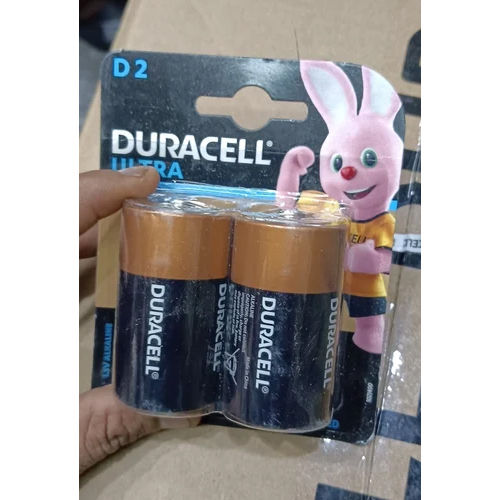 ब्लैक D2 Duracell बैटरी