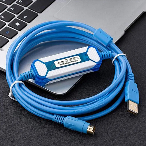 ब्लू Tsxpcx3030 प्रोग्रामिंग केबल