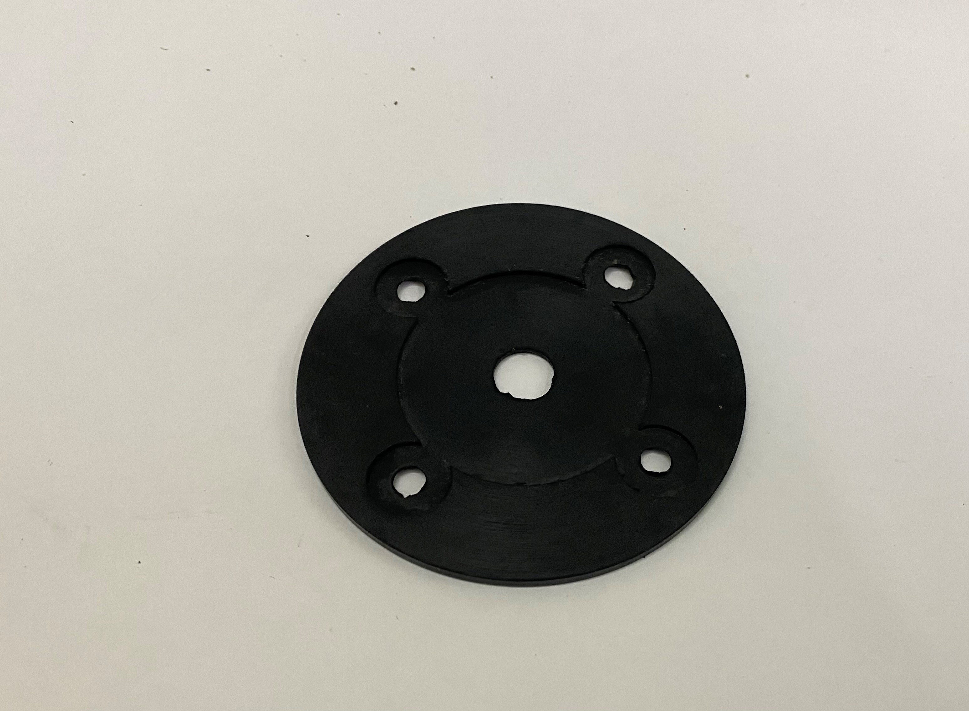Four Holes Silicone Rubber Flanges - Silicone Material, Normal Hardness, Flexible Design | High-temperature Resistance, Excellent Chemical Resistance, Ideal For Fitting And Coupling