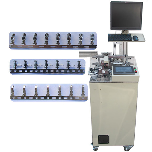 Blue-Grey 220V Ccd Industrial Online Terminal Strip Detection Machine