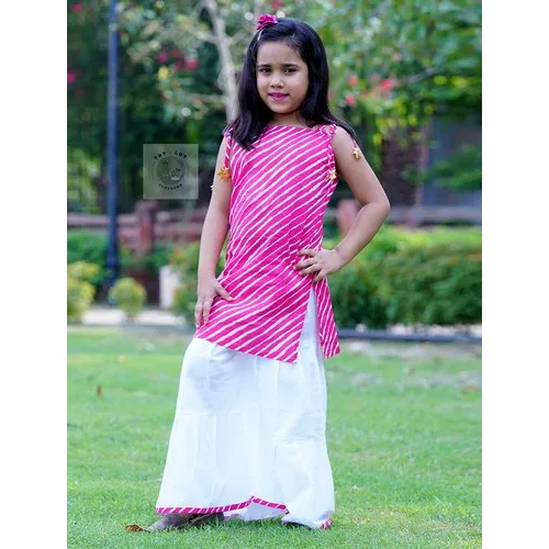 Different Available Kids Sharara Suit Set
