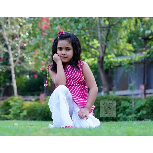 Different Available Kids Sharara Suit Set