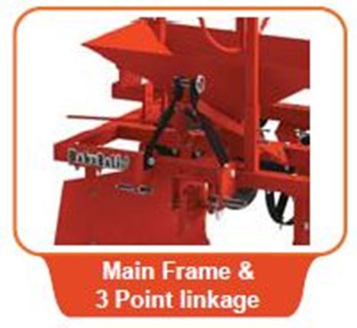Mulching Machine - 310 Kg 1730 X 1805 X 2030 Mm | Multi-operational Adjustable Hole Punching Efficient Time & Water Saving