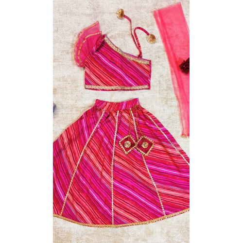 Kids Designer Lehenga Choli at INR in Jaipur Shri Maa Prints