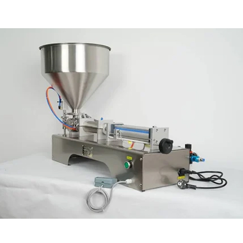 Semi-Automatic Stainless Steel Paste Filling Machine