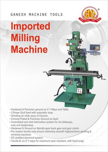 Dro Milling Machine At Best Price In Rajkot, Gujarat | Ganesh Machine Tools