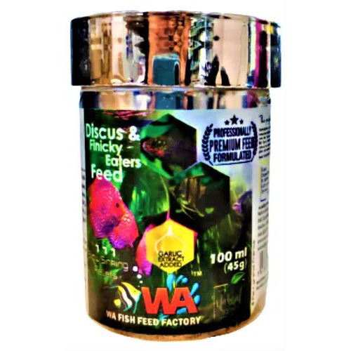 एक्वैरियम वा डिस्कस और फ़िनिकी फ़ीड 100 मिलीलीटर - 45 ग्राम