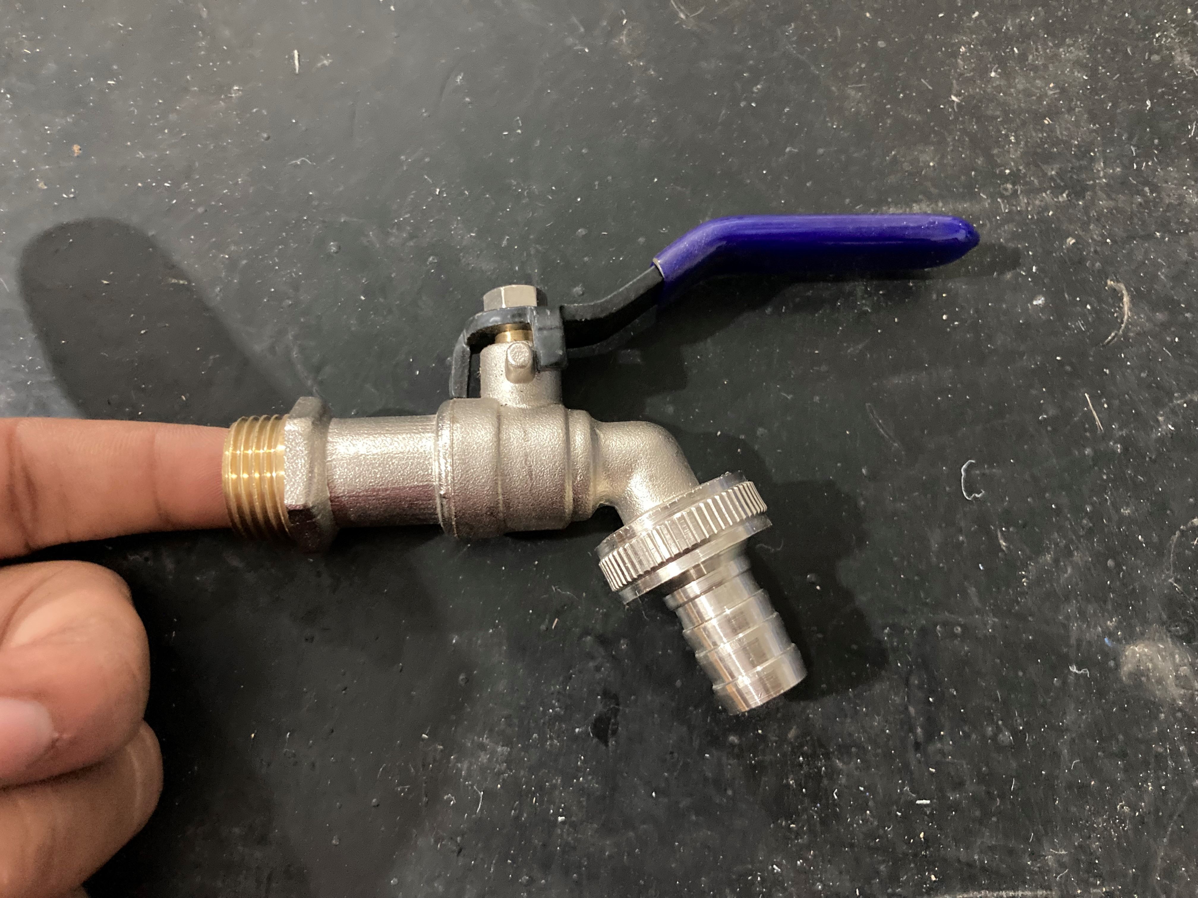 Brass Hose Bib Tap