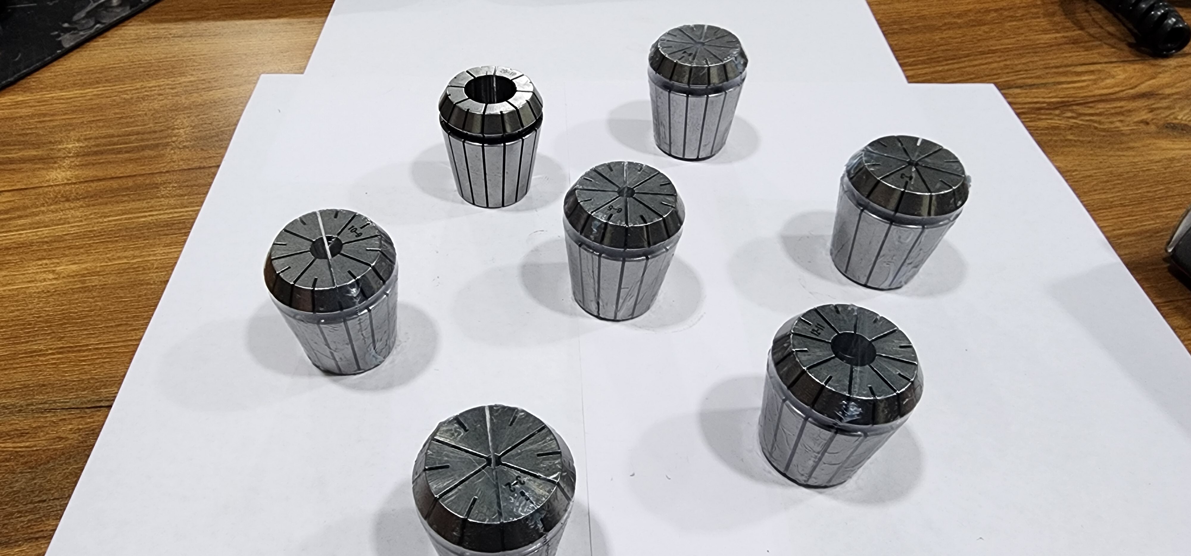 Milling Machine Collet - Silver High-performance Collet For Optimal Milling Efficiency | Precision Engineering, Durable Design