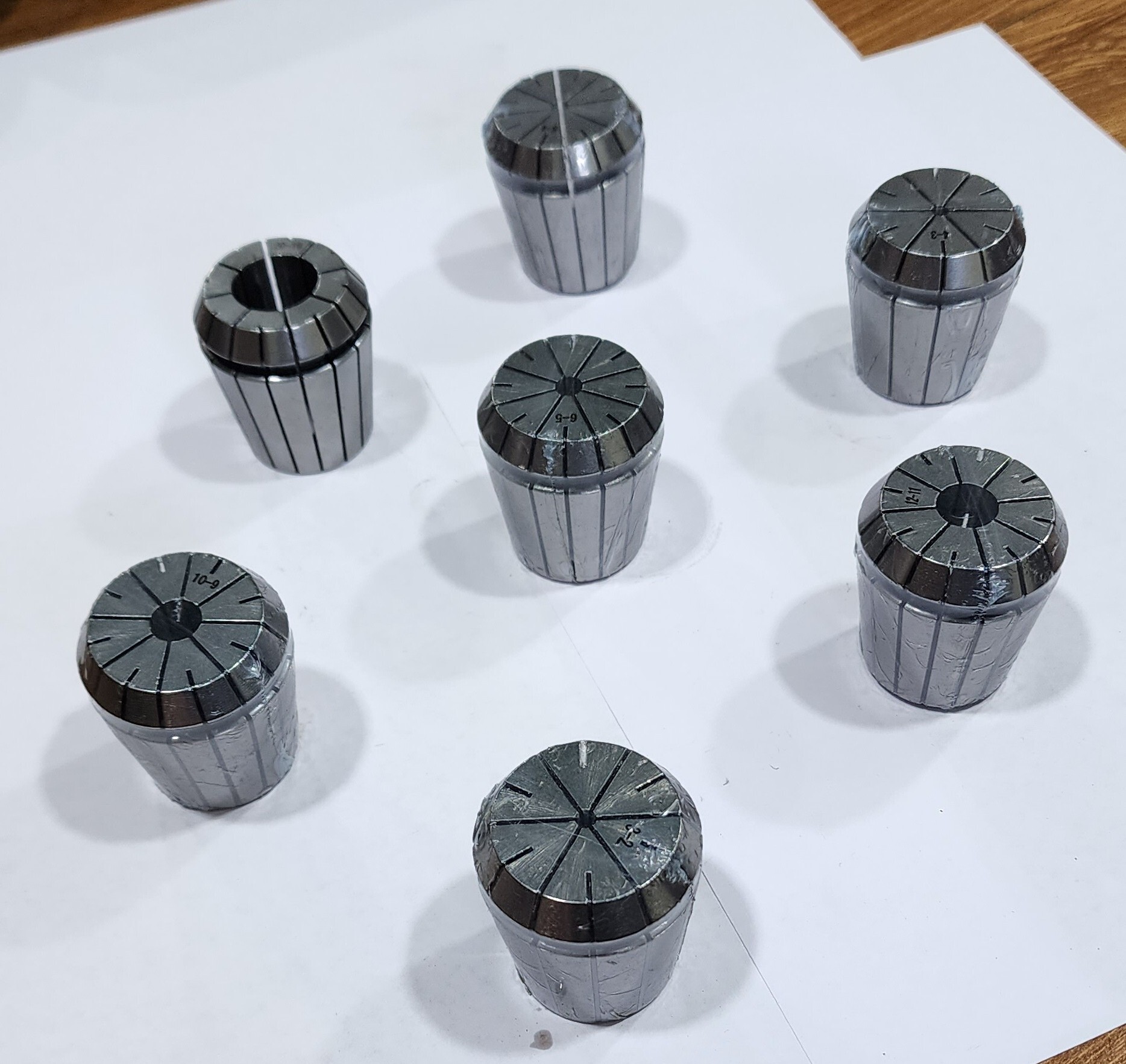Milling Machine Collet - Silver High-performance Collet For Optimal Milling Efficiency | Precision Engineering, Durable Design