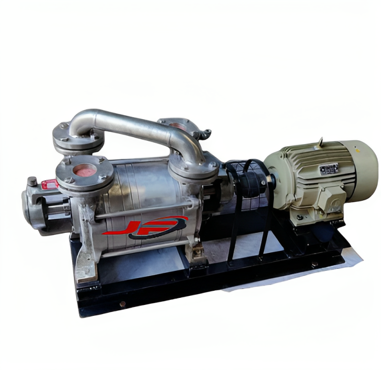 Two Stage Water Ring Vacuum Pump - Color: Blue