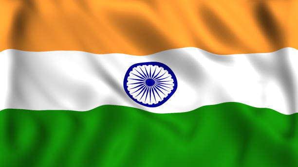 Indian Flag Graphic - Textile, Printed | Available In Various Colors