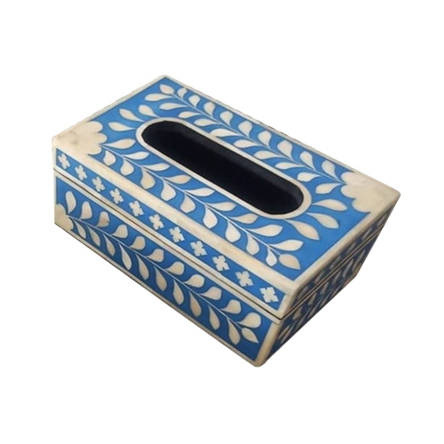 Bone Inlay Tissue Box By Star Exim Craft