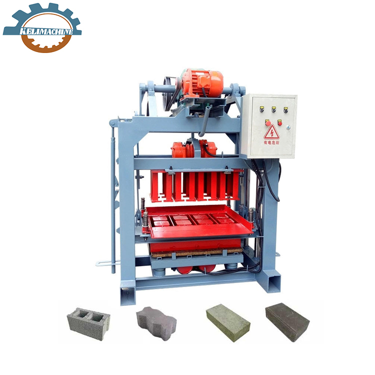 Kl4-30 Small Concrete Hollow Solid Block Moulding Making Machine - Feature: High Durability