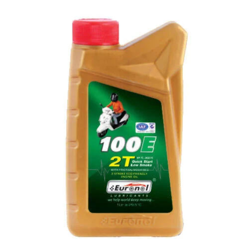 100E 2T Stroke Engine Oil - Advanced Additives, Nil Ash Content, Vacuum Pack/Barrel | Superior Protection for Automotive & Industrial Two-Stroke Engines