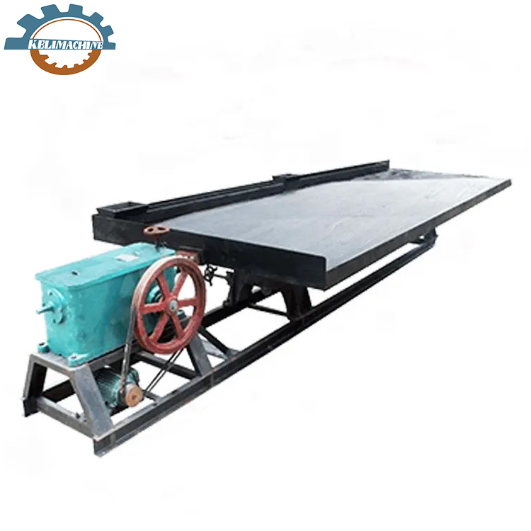 Mining Machinery Concentrating Tables For Minerals Gra Vity Shaking Table Machine - Dimension (L*w*h): 1850a 4500 Millimeter (Mm)