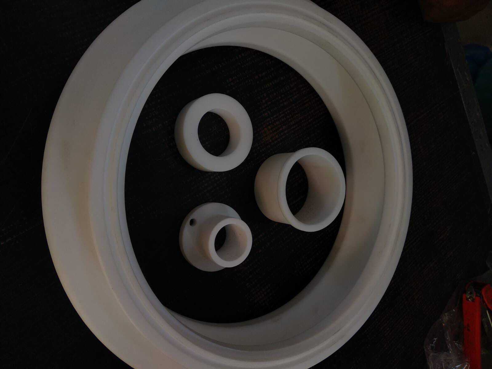 Grey/white Ptfe Bellows