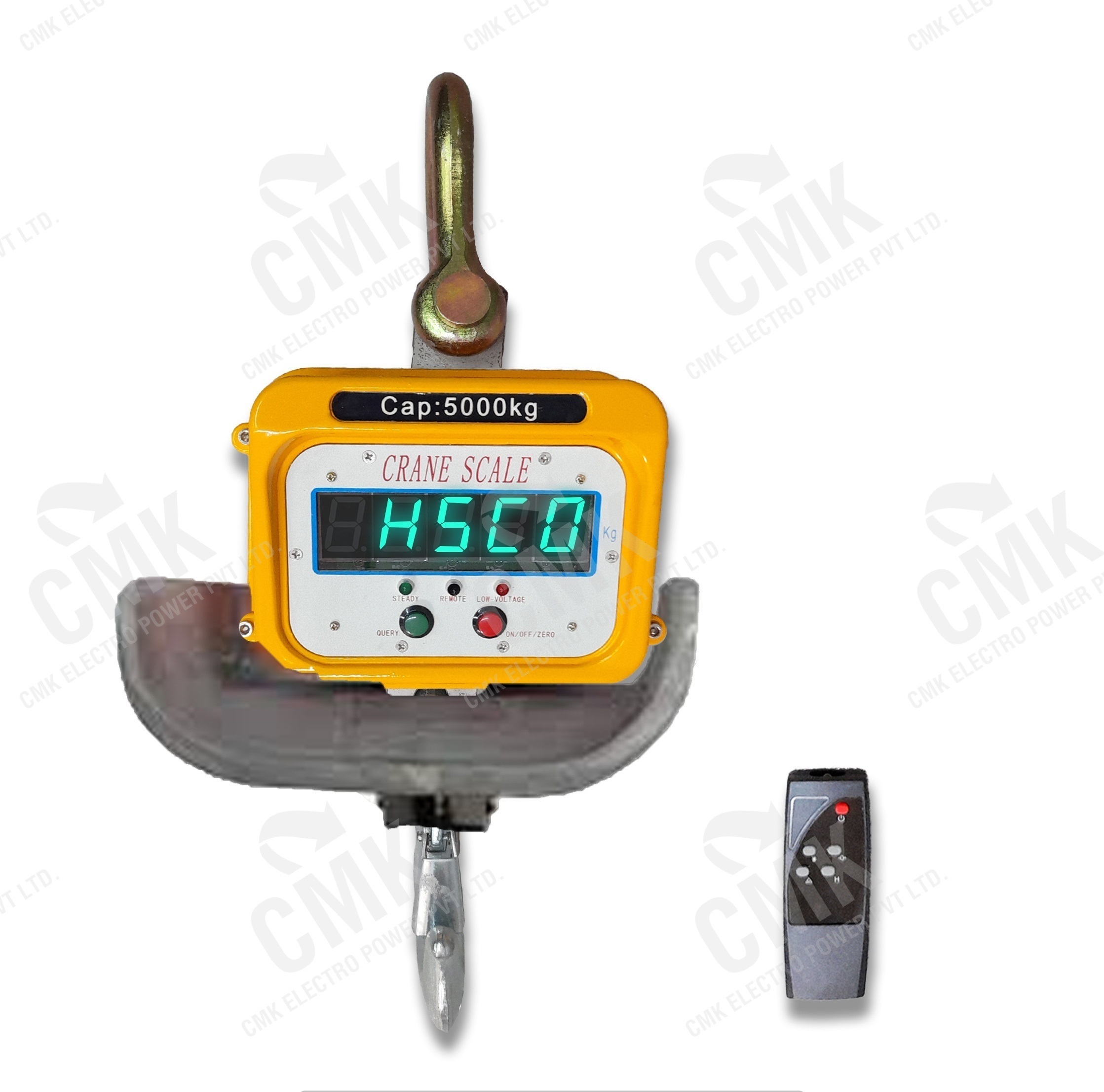 Crane Weight Scale - Color: Yellow