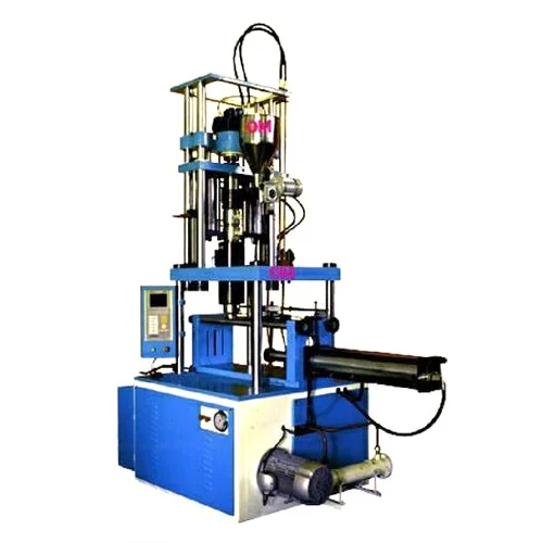 Blue-White Plc Vertical Injection Moulding Machine