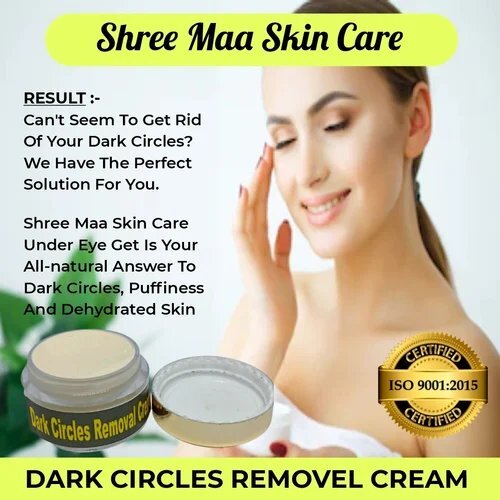 Dark Circles Removal Cream - Face Application, Suitable For All Skin Types | Hydrating Formula, Lightweight Texture, Daily Use
