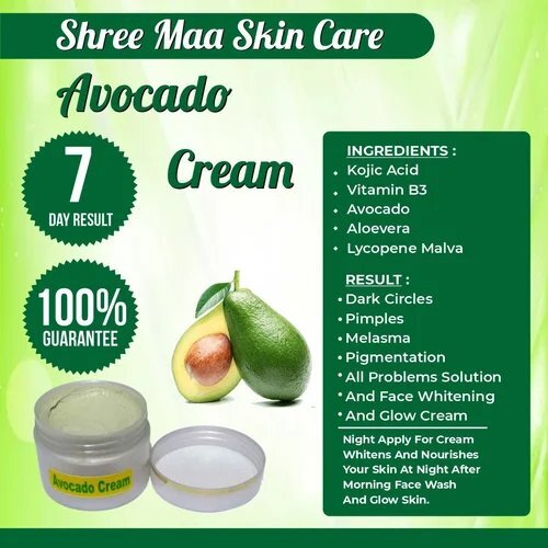 Beauty Products Face Cream Avocado Night Cream