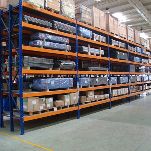 Orange-Blue Heavy Duty Storage Rack
