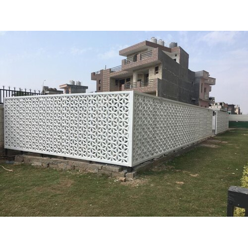 एंटीक स्टाइल बाउंड्री सीमेंट जाली आवेदन: औद्योगिक
