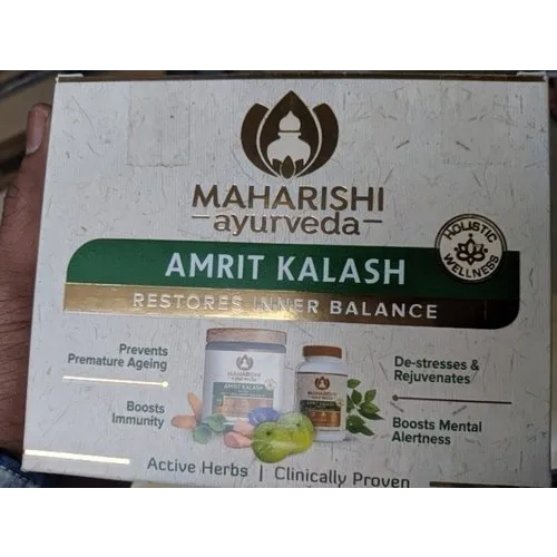 Maharshi Ayurveda Amrit Kalash Tablet - Storage Instructions: Store In A Cool And Dry Place Away From Direct Sunlight