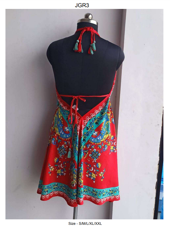 Ladies Dress - Silk Blend, S-xl, Red Floral Halter Neck Mini | Versatile For Casual Or Formal Events, Parties, Dates, Everyday Wear