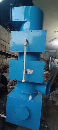 WET SCRUBBER - Mild Steel, Customizable Dimensions, Blue Color | Air Pollution Control, Variable Capacity, Low Noise Level, 10-15 Year Lifespan