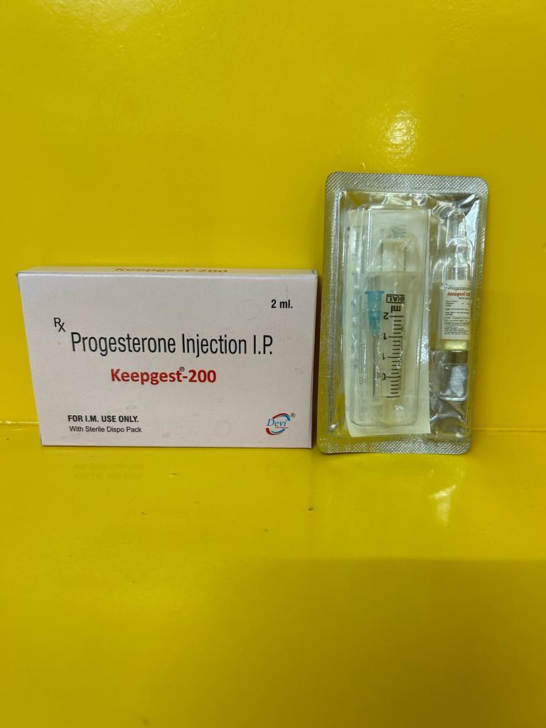 Progesterone 200 Mg Injections - Physical Form: Liquid